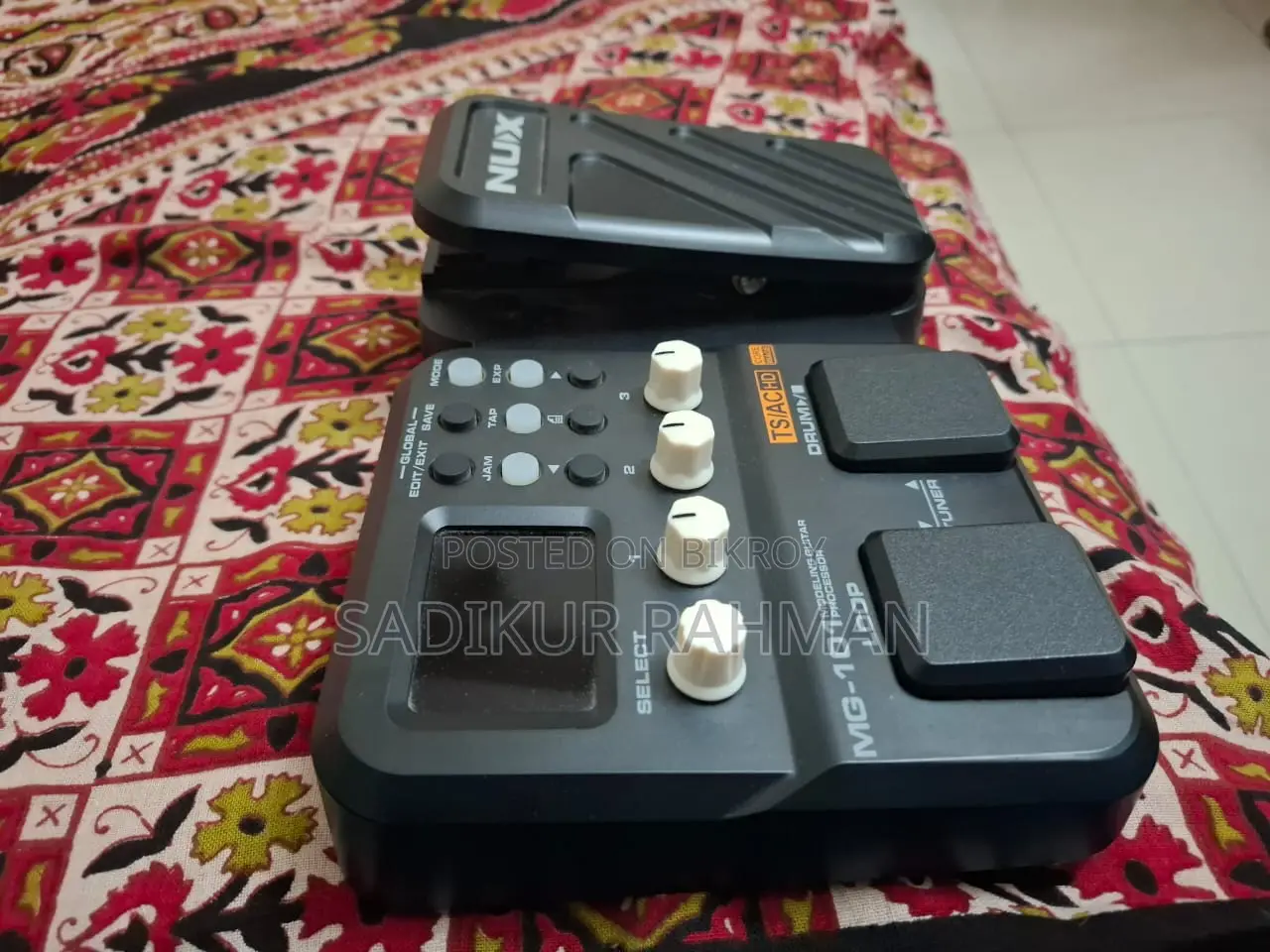 Nux 101 Modelling Guitar Processor TC/AC