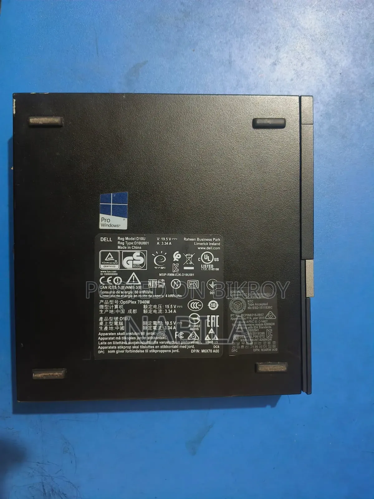 Desktop Computer Dell OptiPlex 7040 16GB Intel Core i5 SSD 256GB