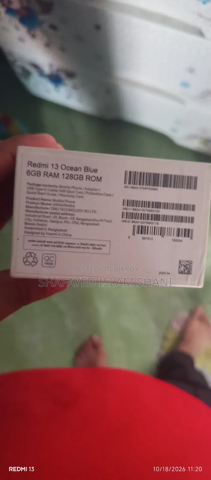 Xiaomi Redmi Note 13 128 GB White