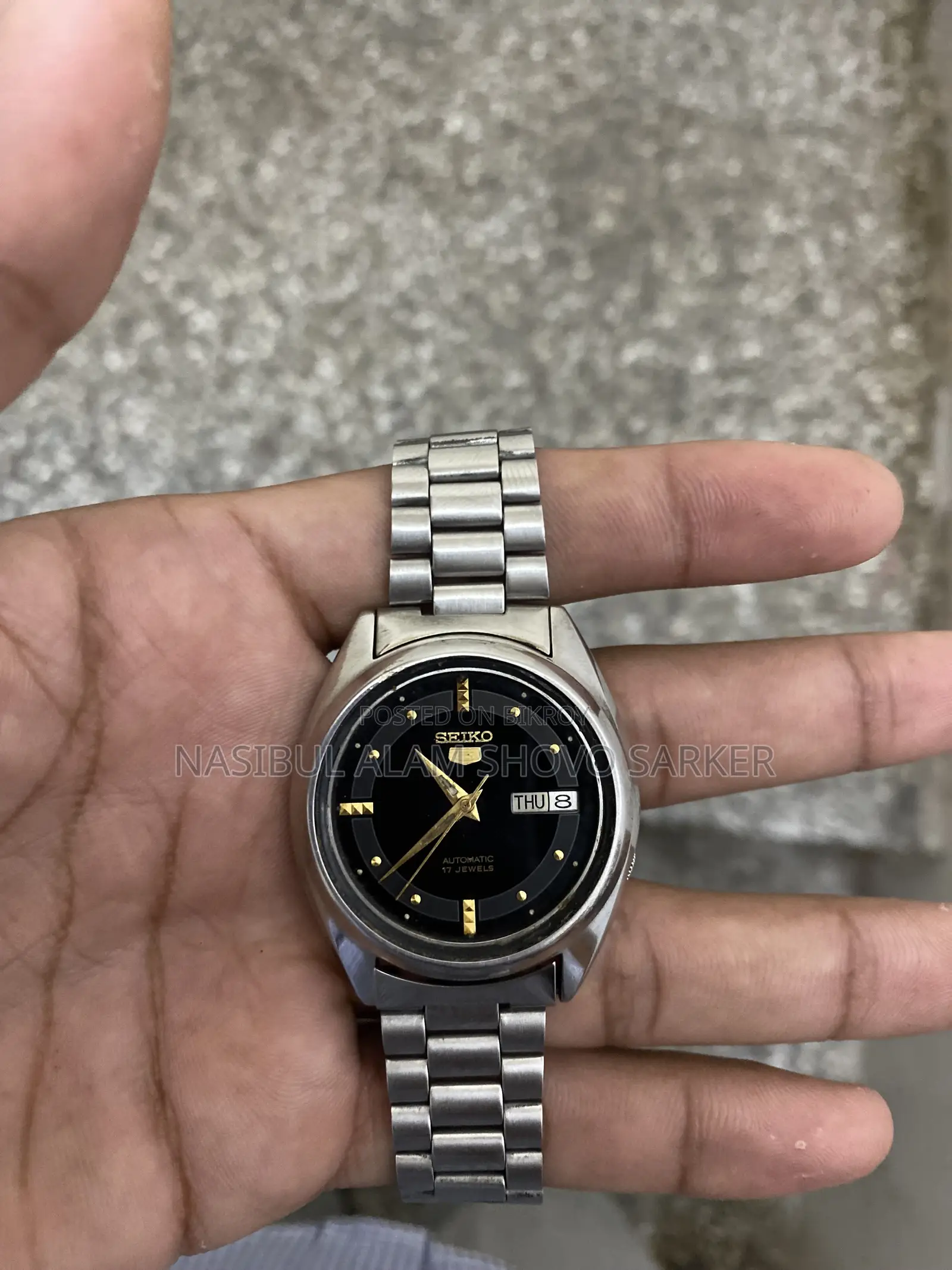 ভিন্টেজ ডাব্লিউ সেিকো ৫ (অটোমেটিক ওয়াচ)