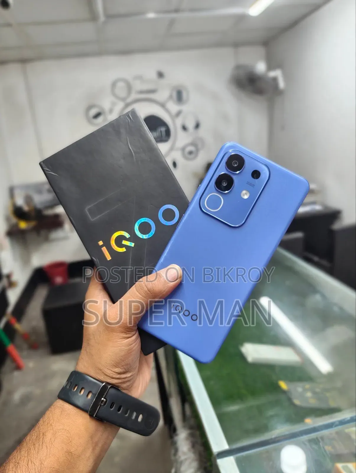 New iQOO Z10x 128 GB Blue