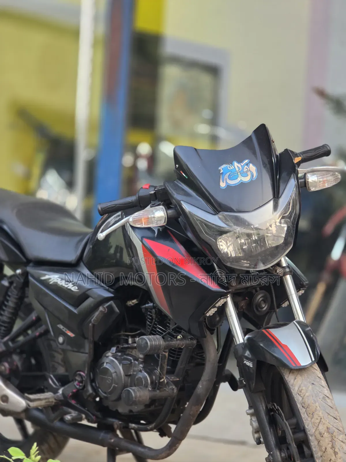 TVS Apache RTR 160 2V 2017 Black