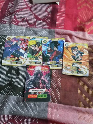 5pcs Naruto Cards