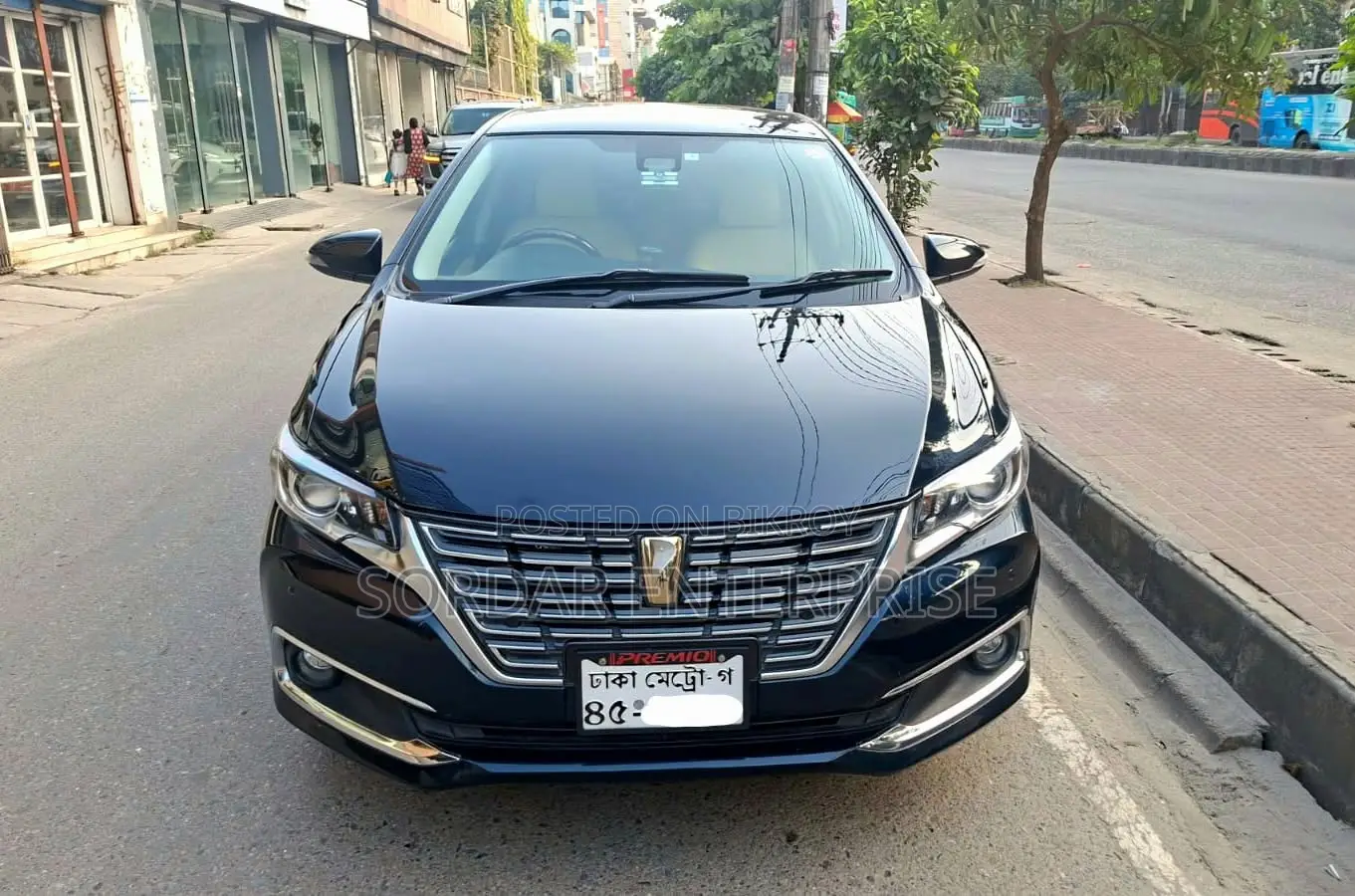 Toyota Premio 2017 Blue