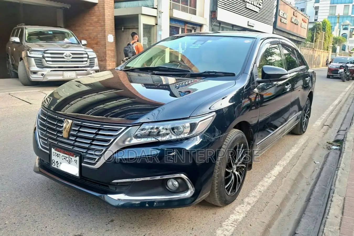 Toyota Premio 2017 Blue