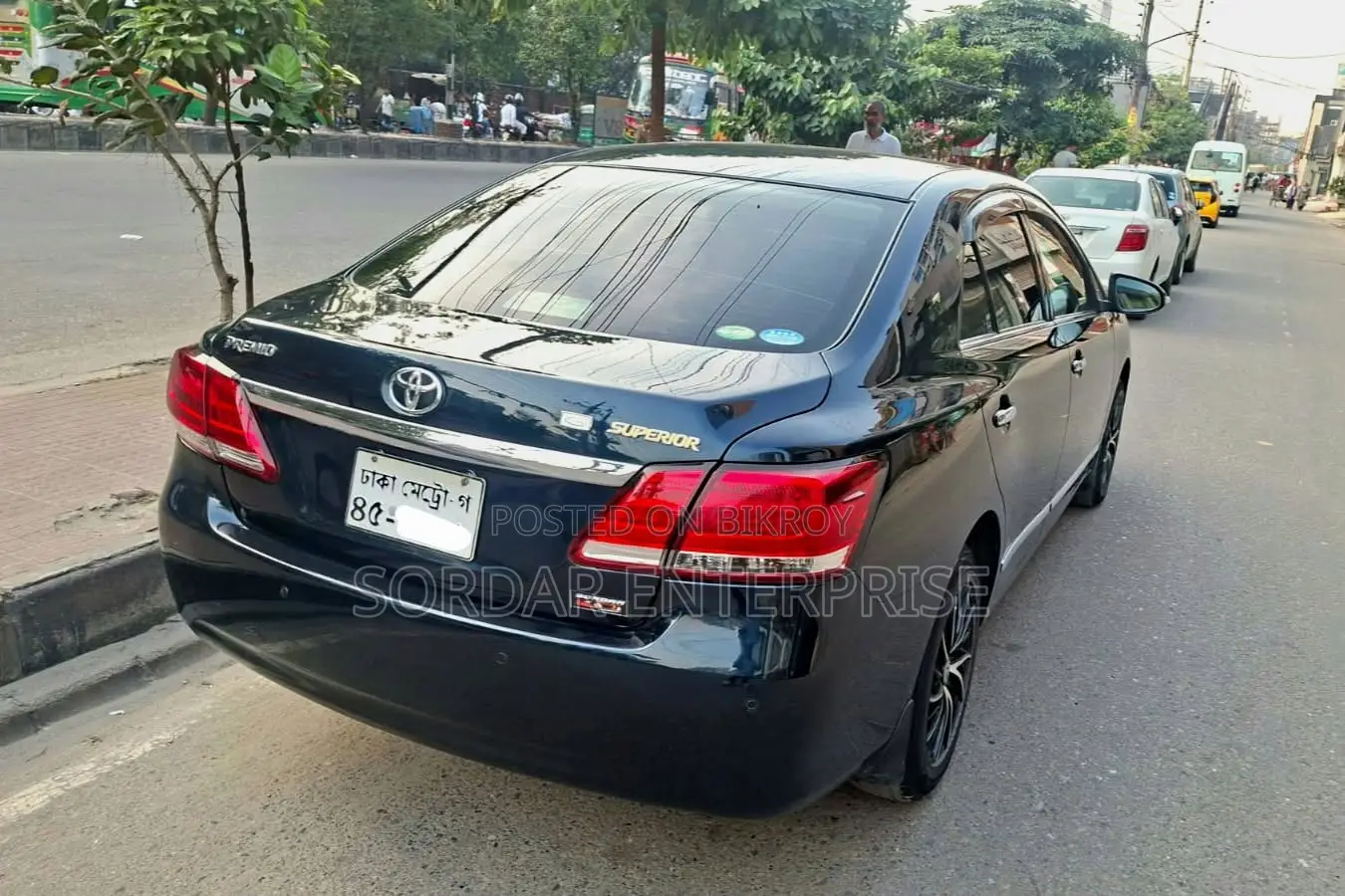 Toyota Premio 2017 Blue