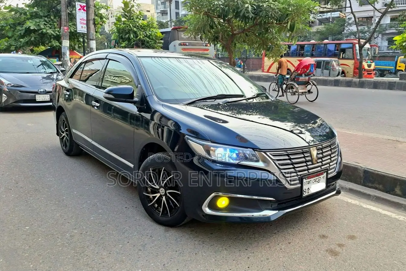 Toyota Premio 2017 Blue