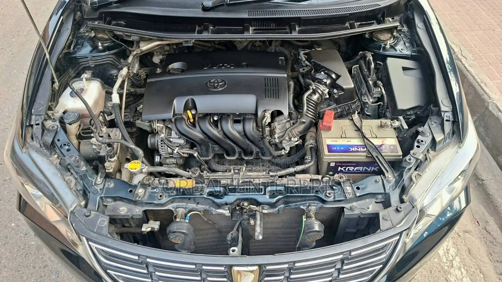Toyota Premio 2017 Blue