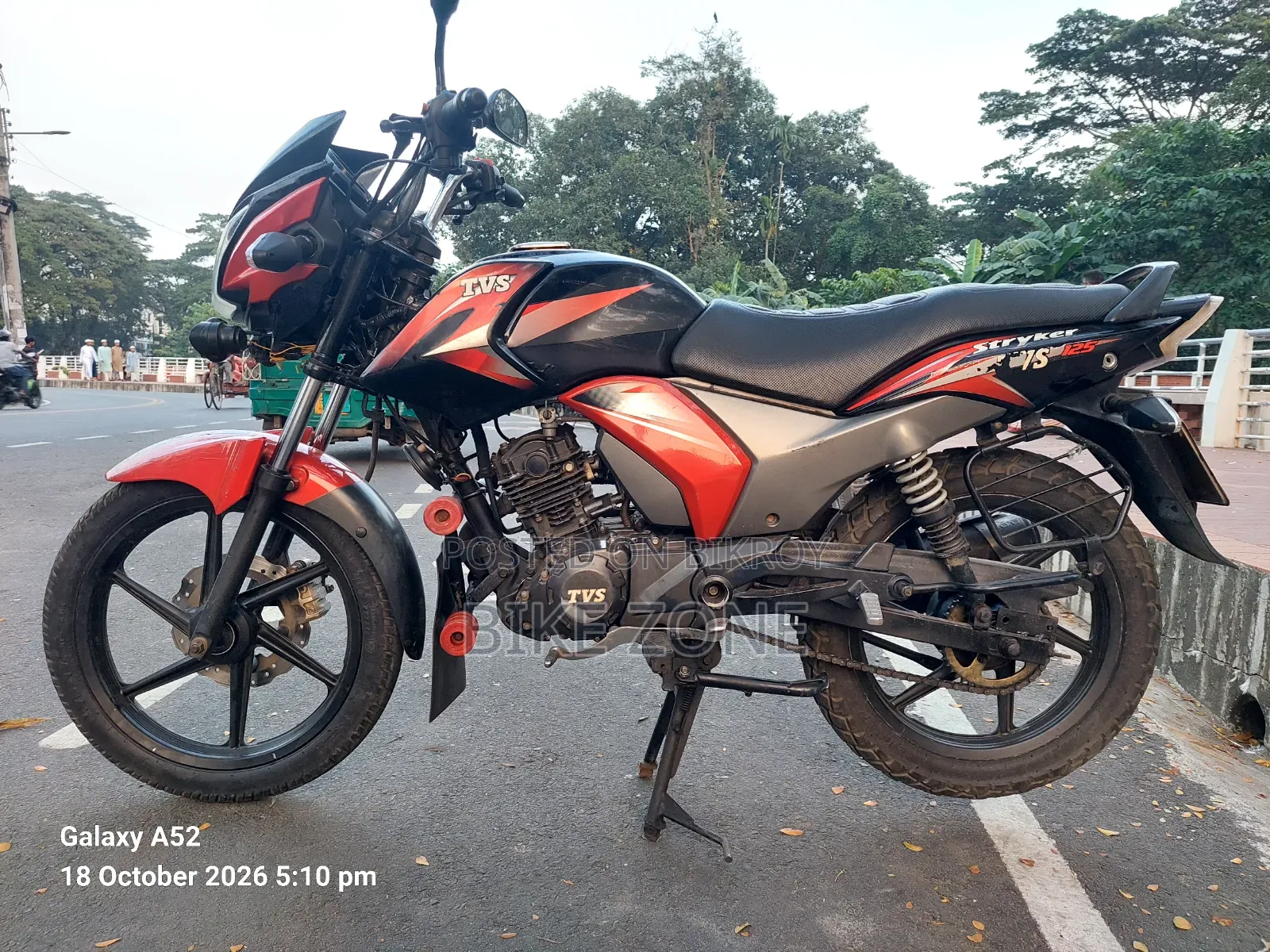 TVS Stryker 125 2018 Red