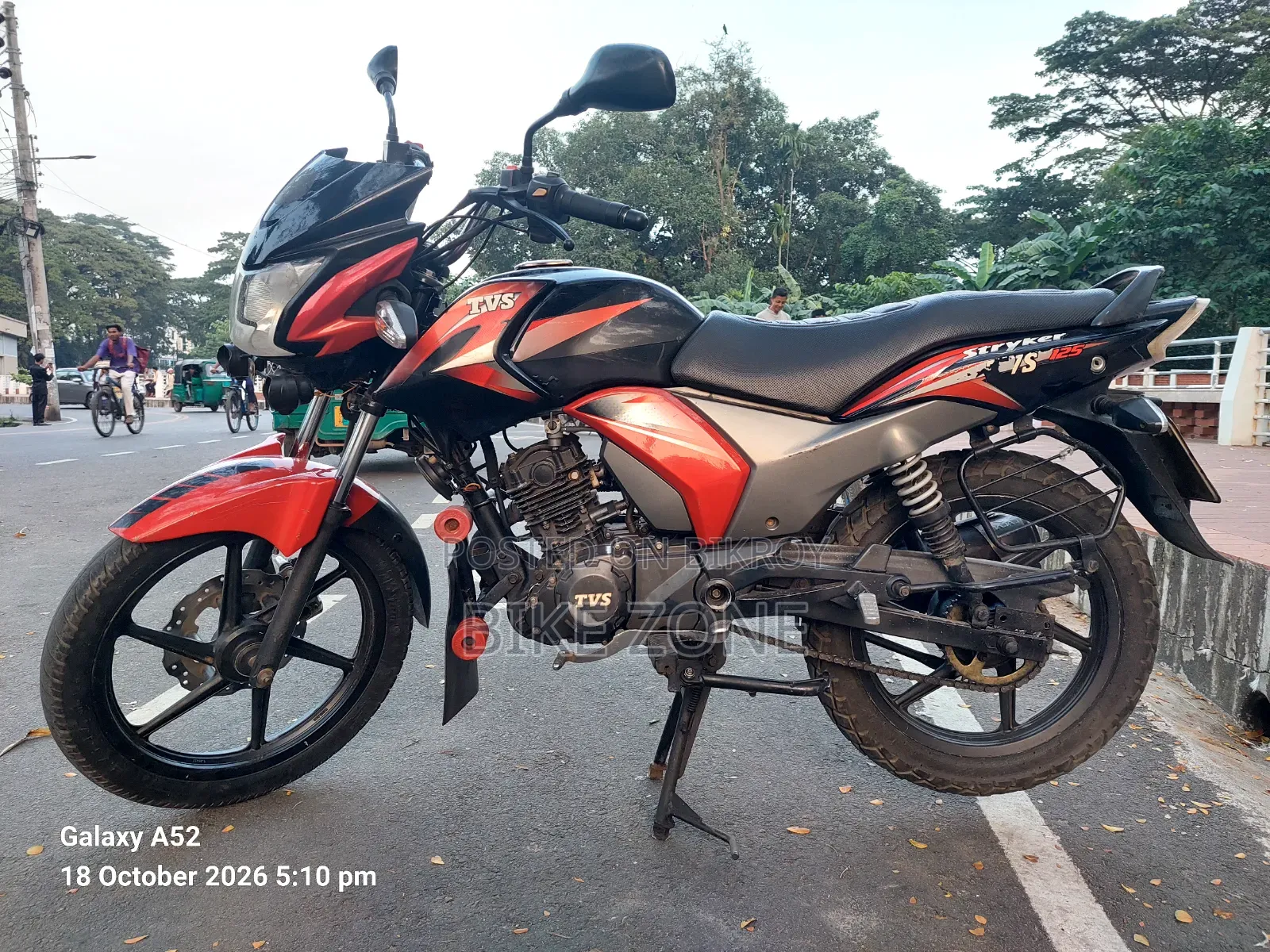 TVS Stryker 125 2018 Red