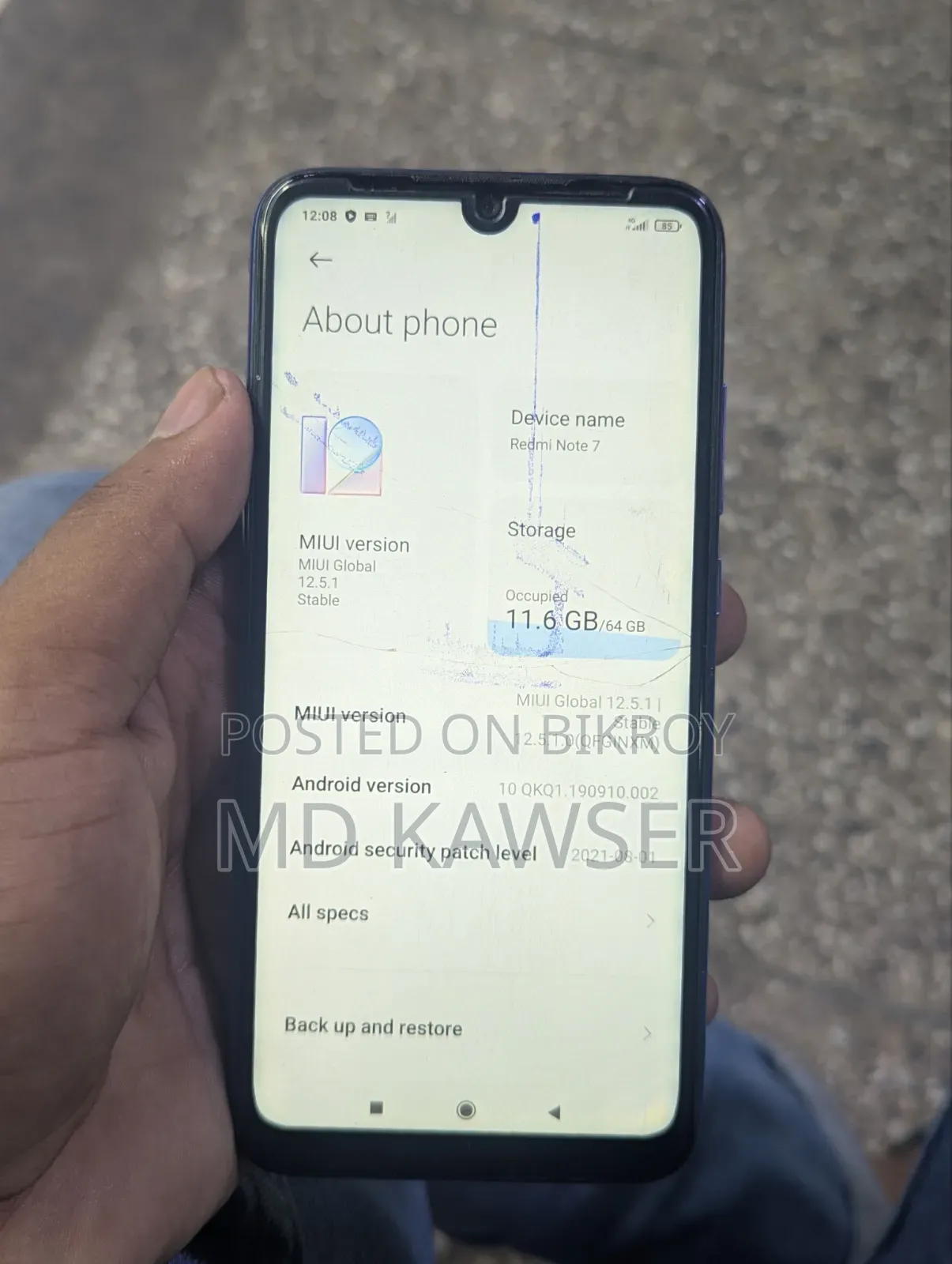 Xiaomi Redmi Note 7 64 GB Blue