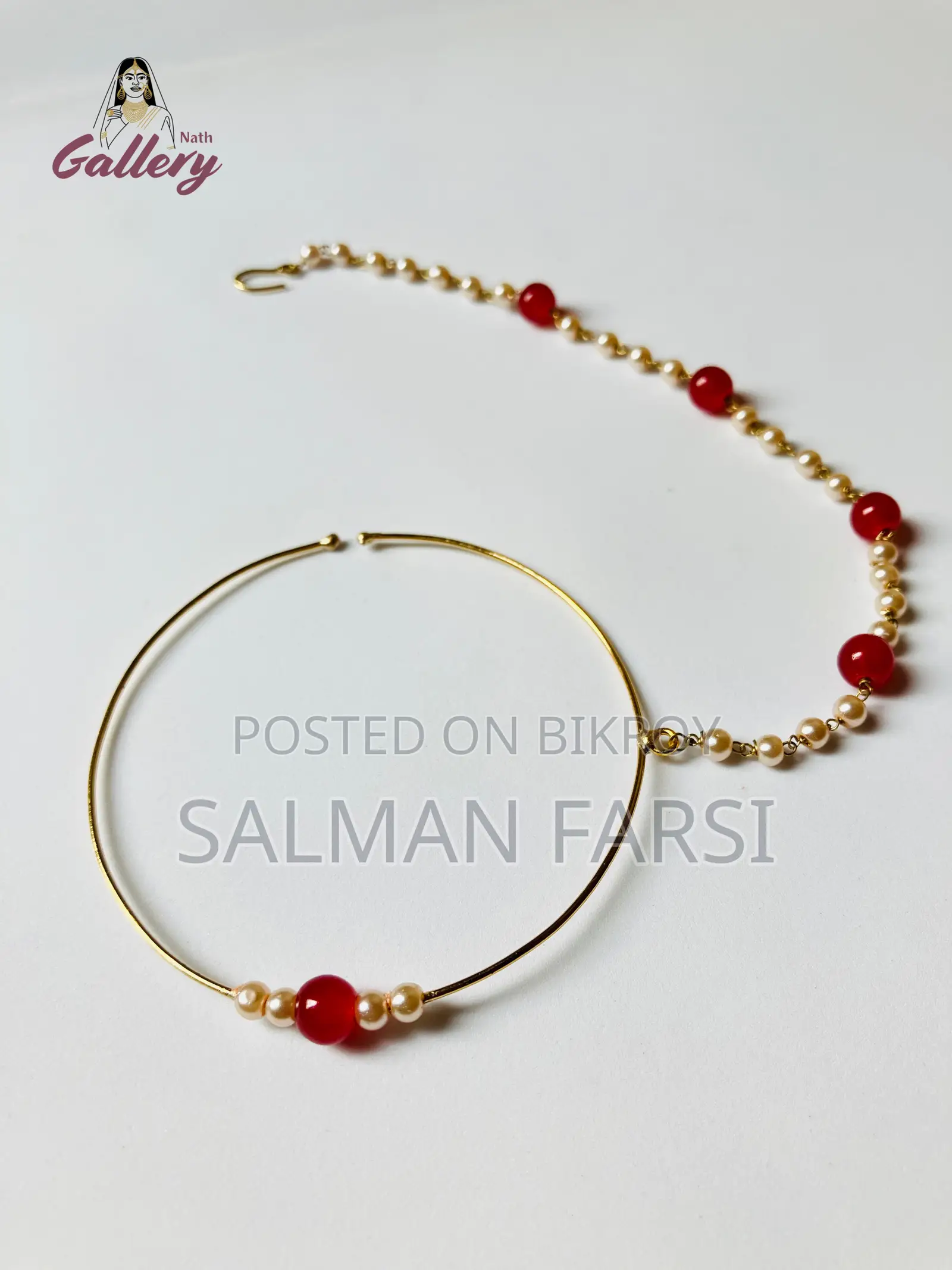 Gold Plated Premium Bridal Noth
