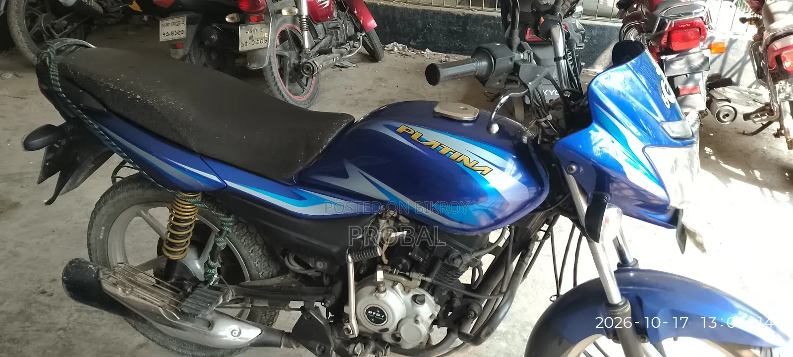 Bajaj Platina ES 2020 Blue
