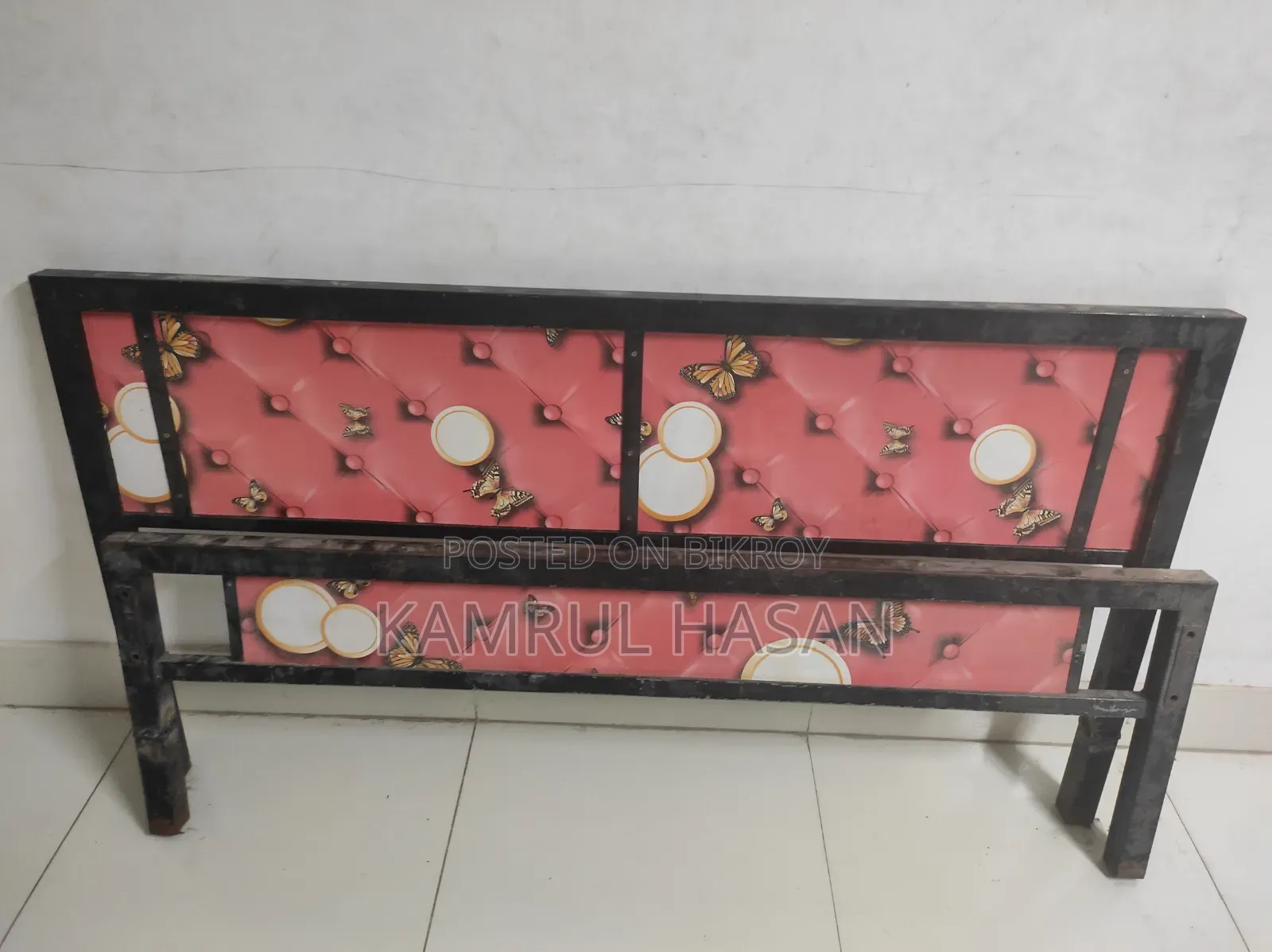 An Iron Bed 6"/5" Will Be Sold