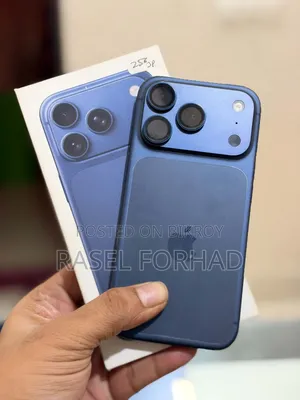 নতুন অ্যাপল আইফোন ১৭ প্রো ২৫৬ জিবি নীল