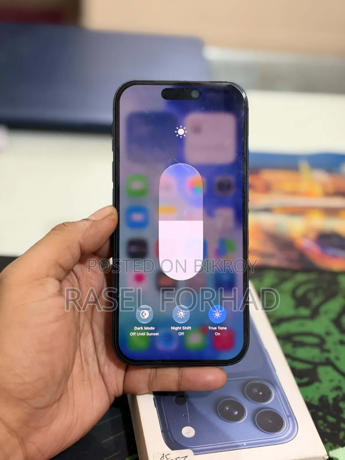 নতুন অ্যাপল আইফোন ১৭ প্রো ২৫৬ জিবি নীল