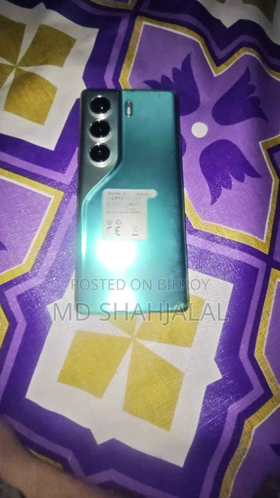 Tecno Camon 40 Pro 4G 256 GB Blue