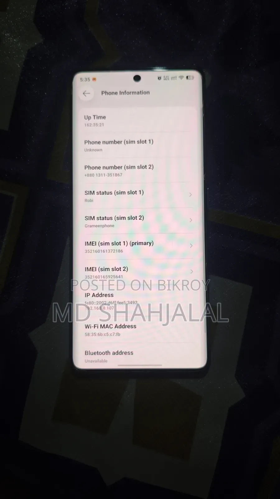 Tecno Camon 40 Pro 4G 256 GB Blue