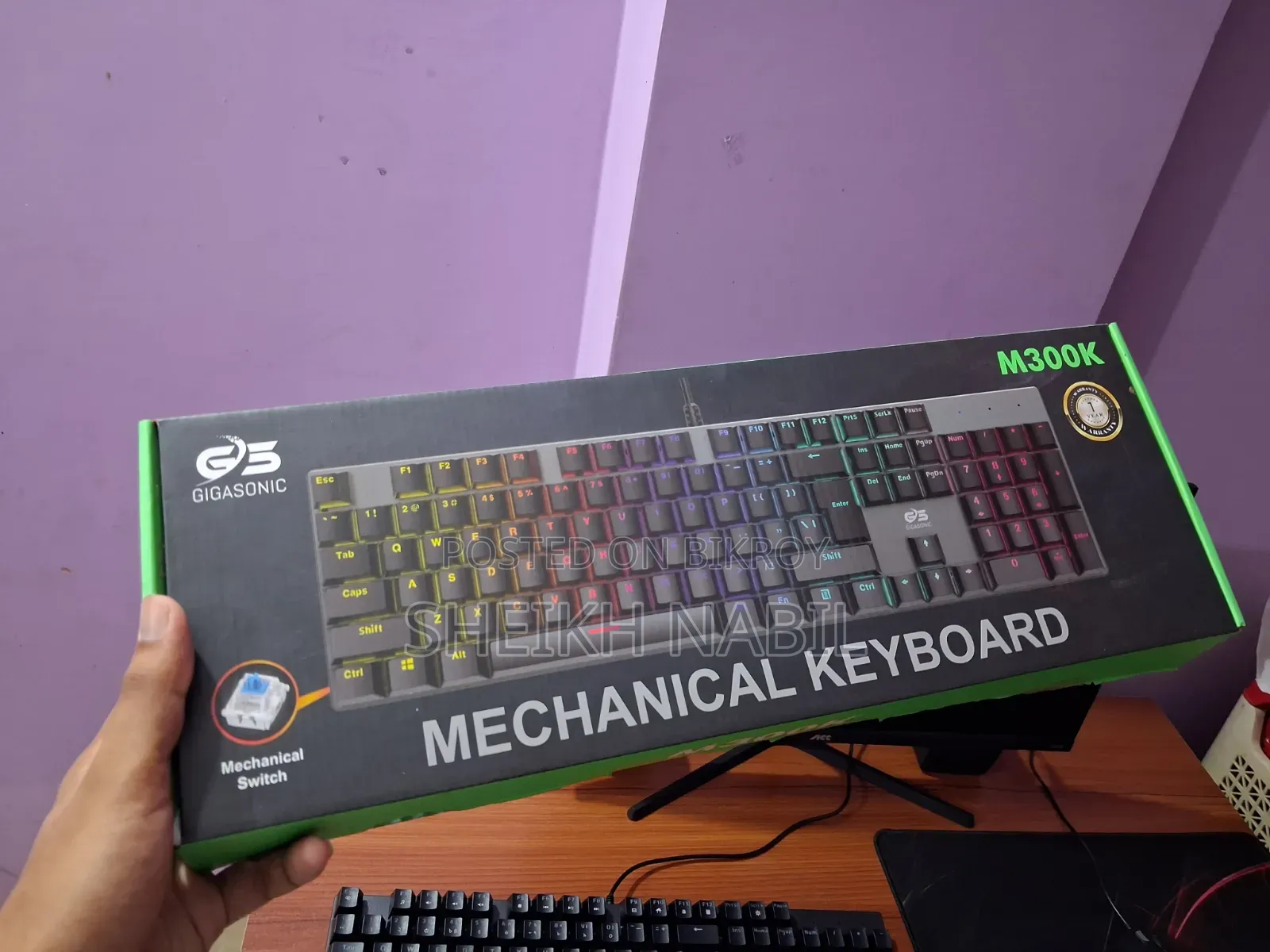 Gigasonic M300K Mechanical Keyboard