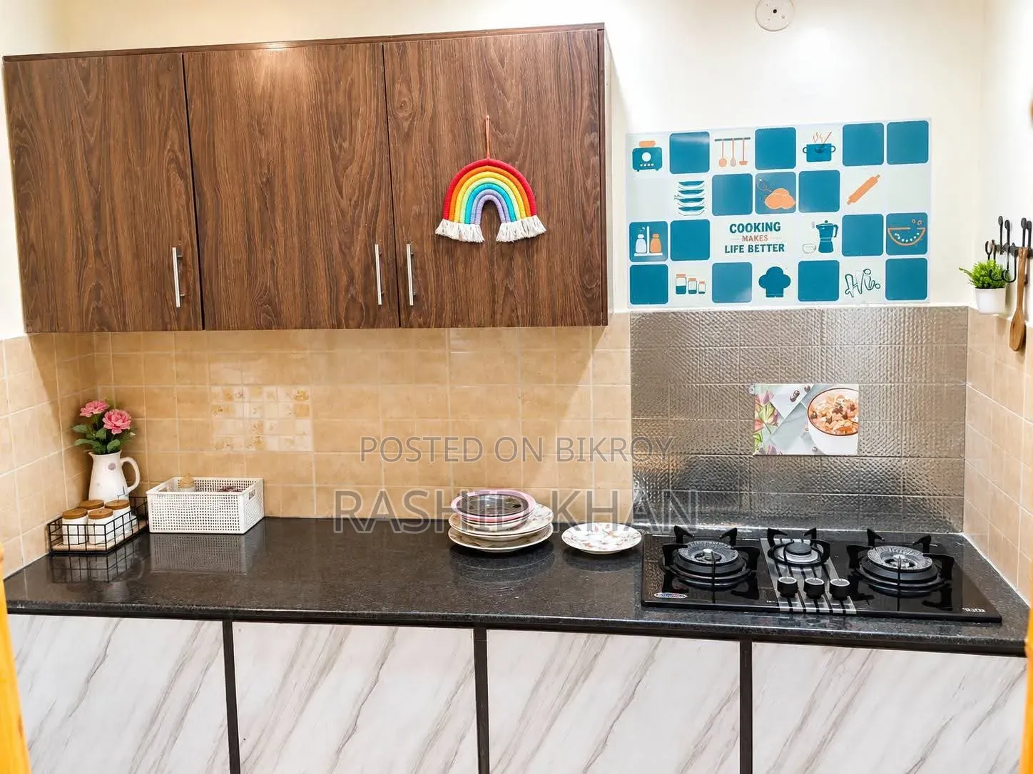 Furnished 3-Bedroom Apartment in Bashundhara for rent