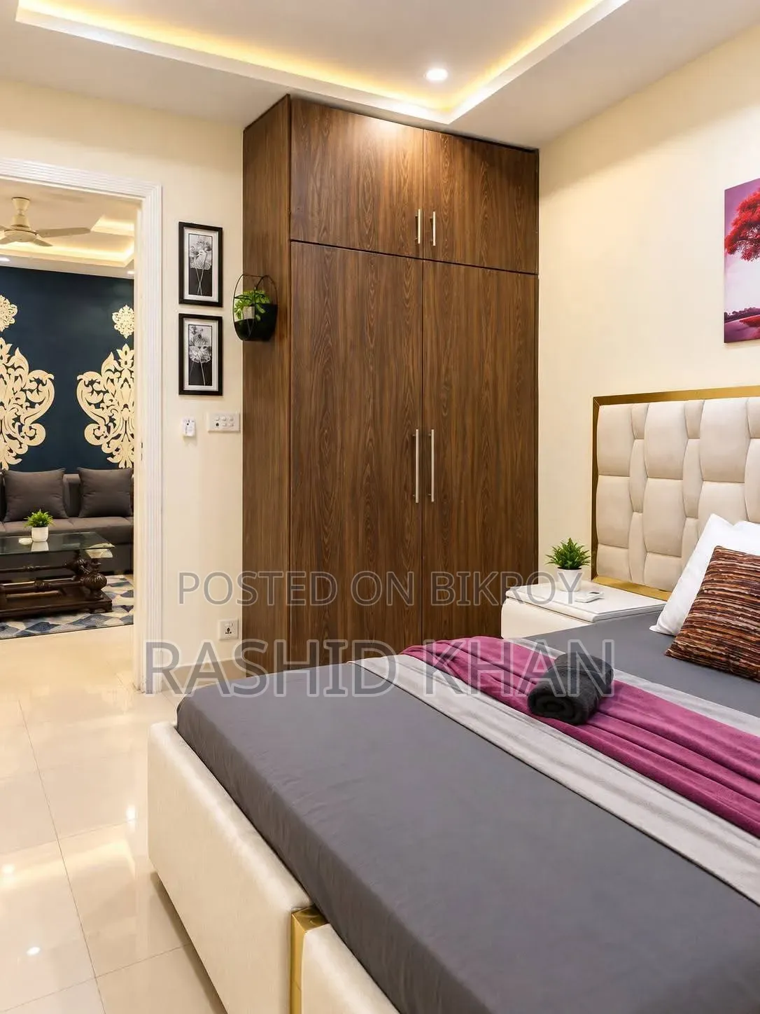 Furnished 3-Bedroom Apartment in Bashundhara for rent