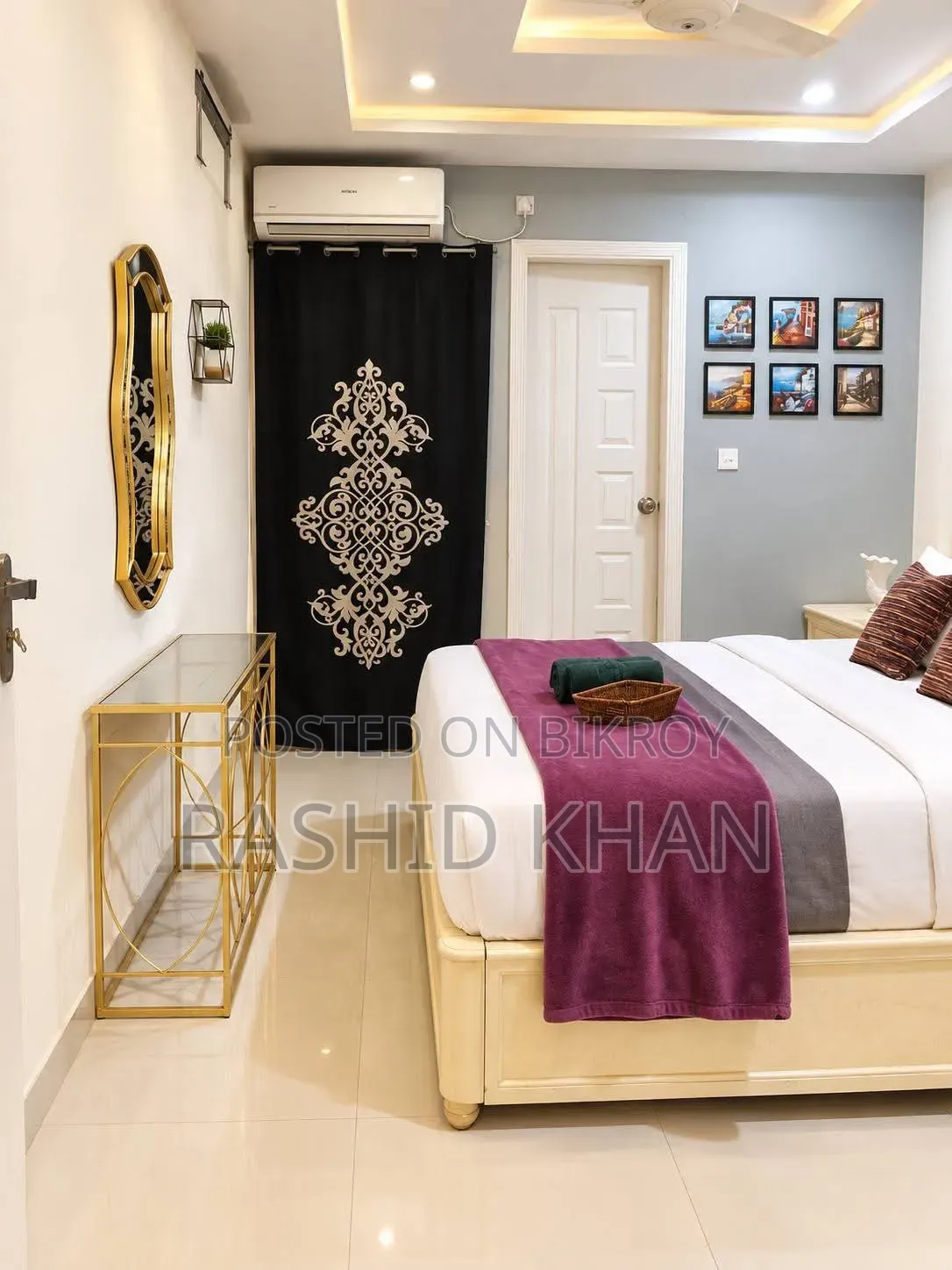 Furnished 3-Bedroom Apartment in Bashundhara for rent