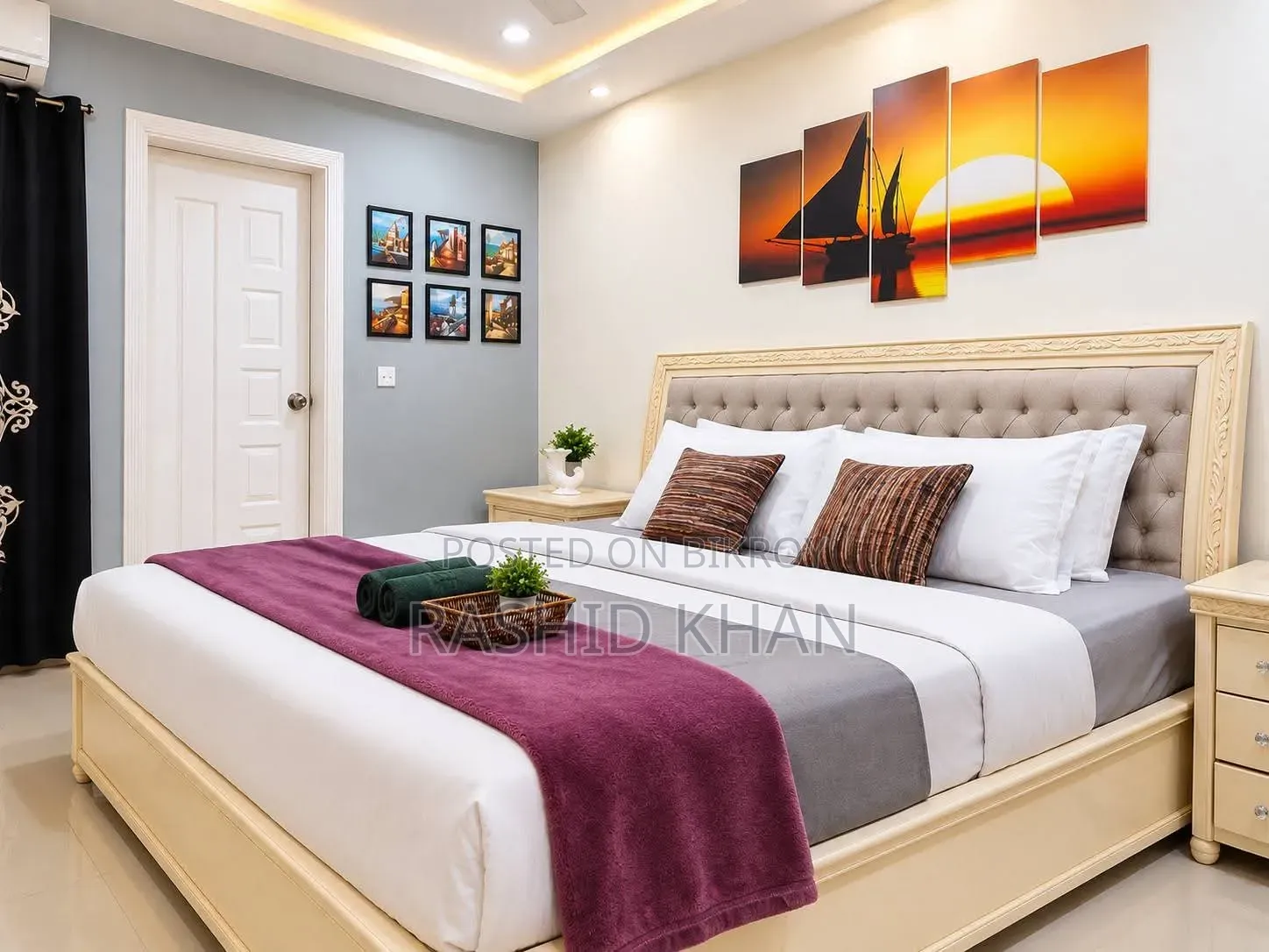 Furnished 3-Bedroom Apartment in Bashundhara for rent