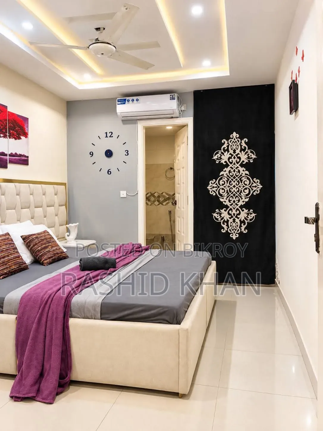 Furnished 3-Bedroom Apartment in Bashundhara for rent