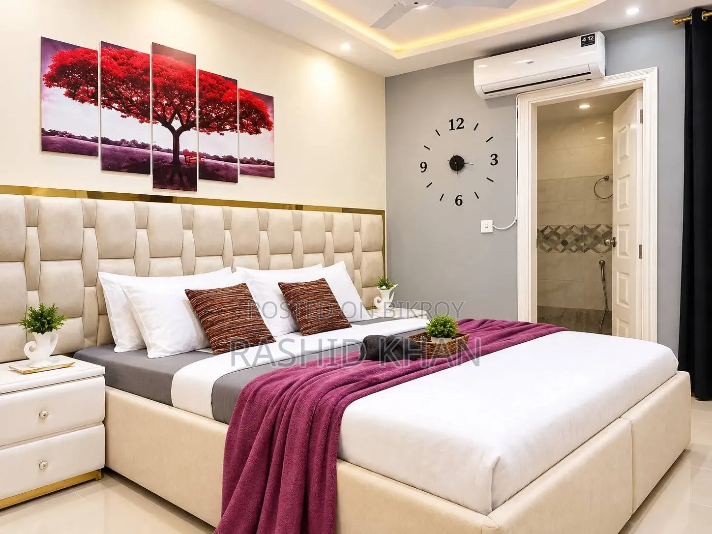 Furnished 3-Bedroom Apartment in Bashundhara for rent