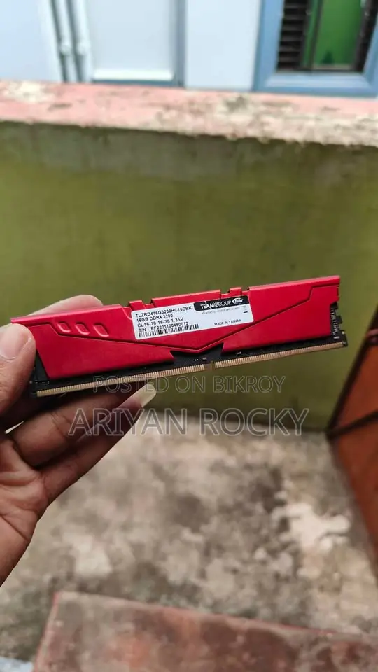 টি-ফোর্স ১৬ জিবি র‍্যাম ৩২০০০ মেগাহার্জ