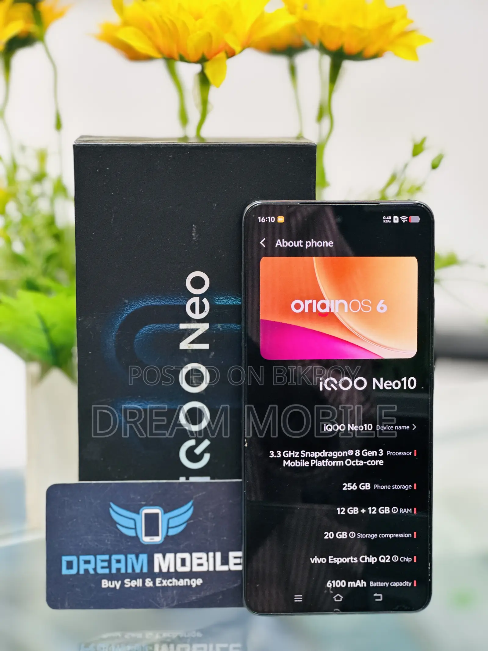 Vivo iQOO Neo10 256 GB Black