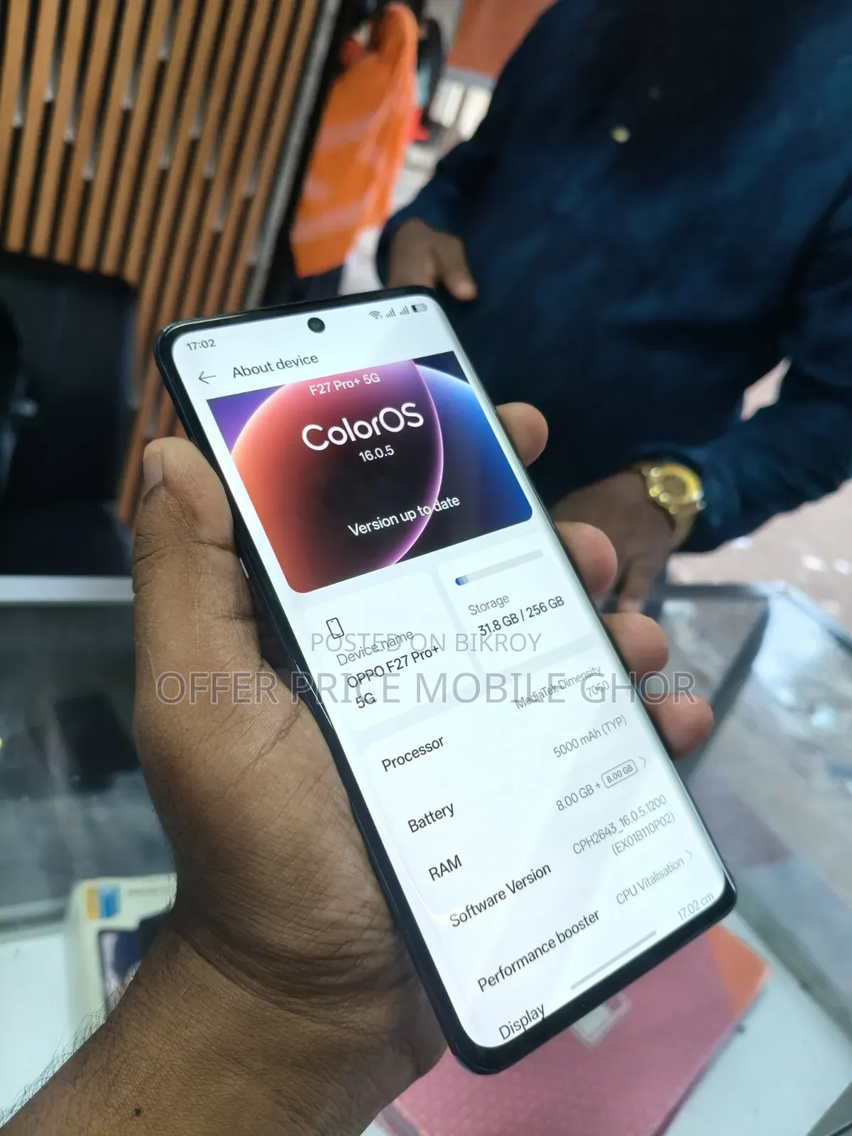 Oppo F27 Pro+ 256 GB Blue