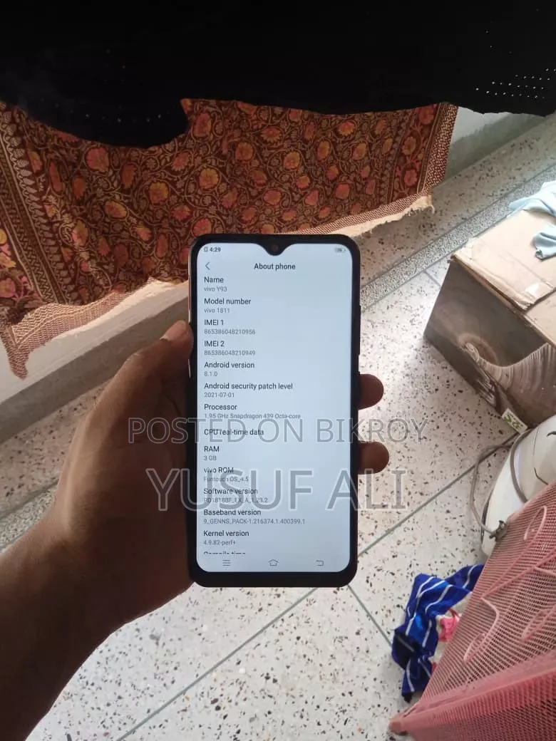 Vivo Y93 32 GB Blue