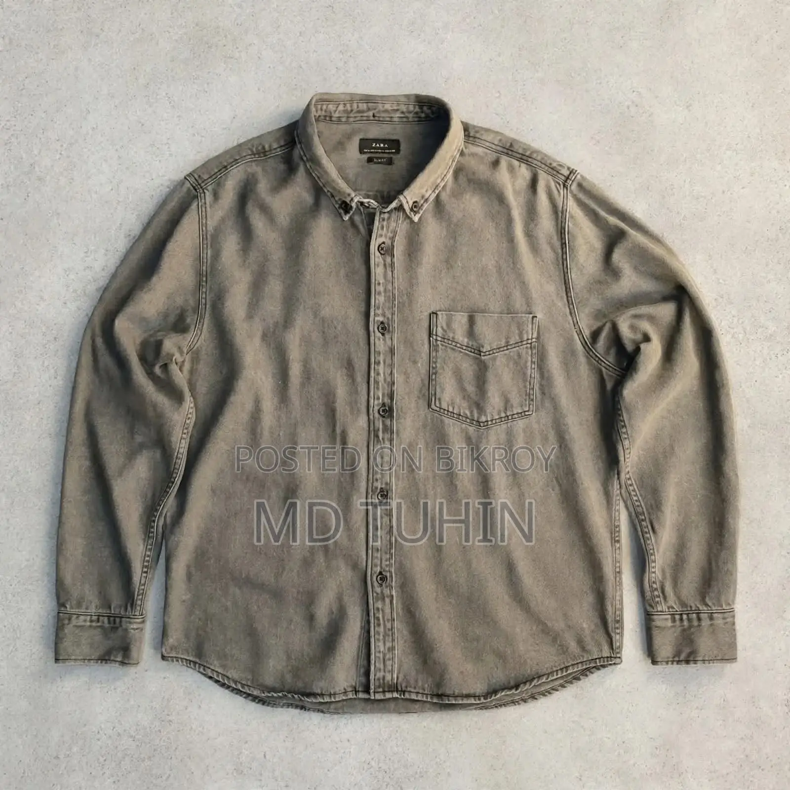 *ZARA MAN - Premium Denim Shirt