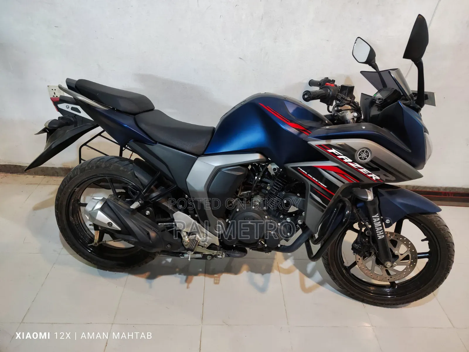 New Yamaha Fazer FI V2 2026 Blue