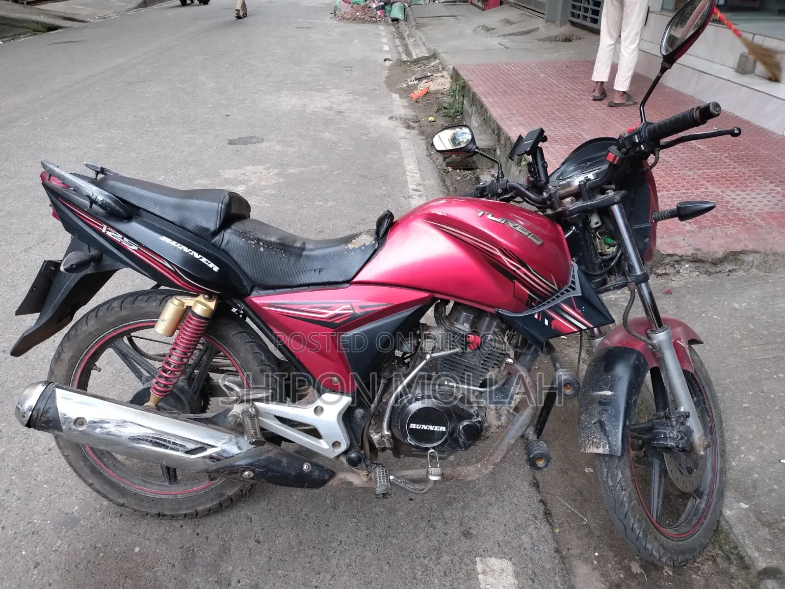 Runner Turbo 125 2018 Red