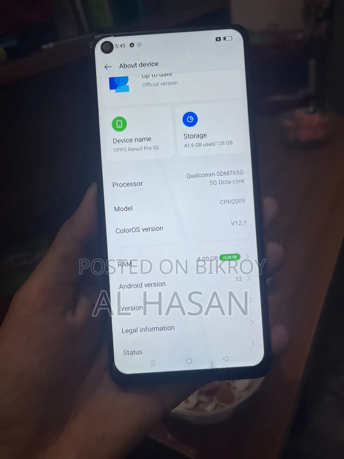 Oppo Reno 3 Pro 128 GB Blue