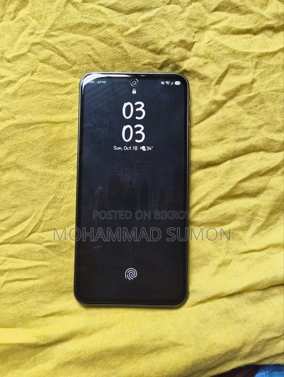 নিউ স্যামসাং গ্যালাক্সি এ৩৭ ১২৮ জিবি সবুজ