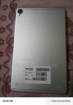 ওয়ালটন ওয়ালপ্যাড ৮জি ৬৪ জিবি রূপালী