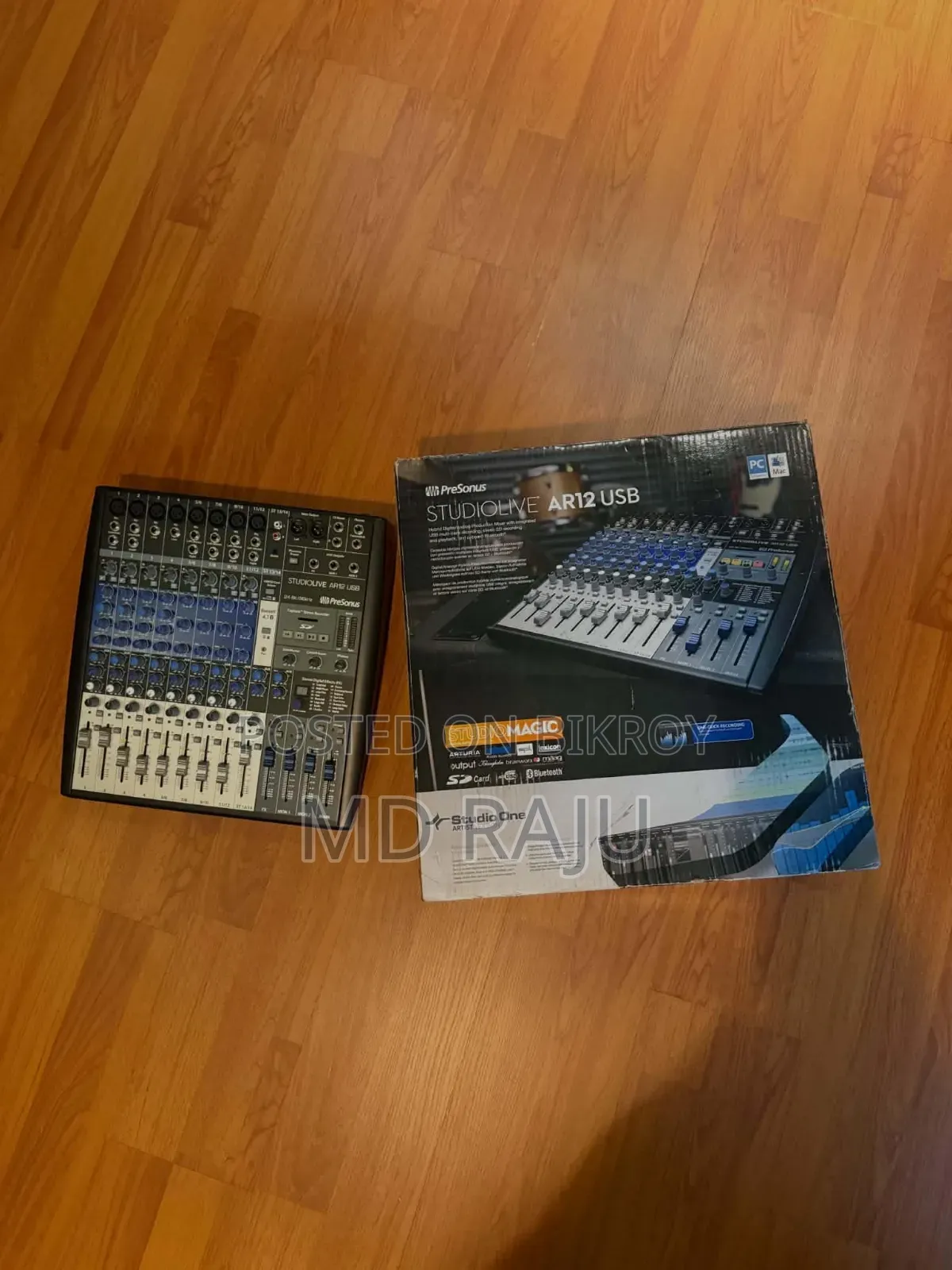 PreSonus StudioLive AR12 USB (১৪ চ্যানেল প্রফেশনাল মিক্সার + অডিও