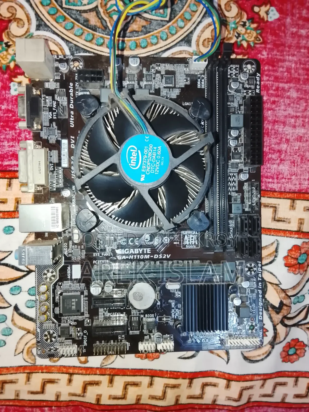 Motherboard + Processor + Cooling Fan