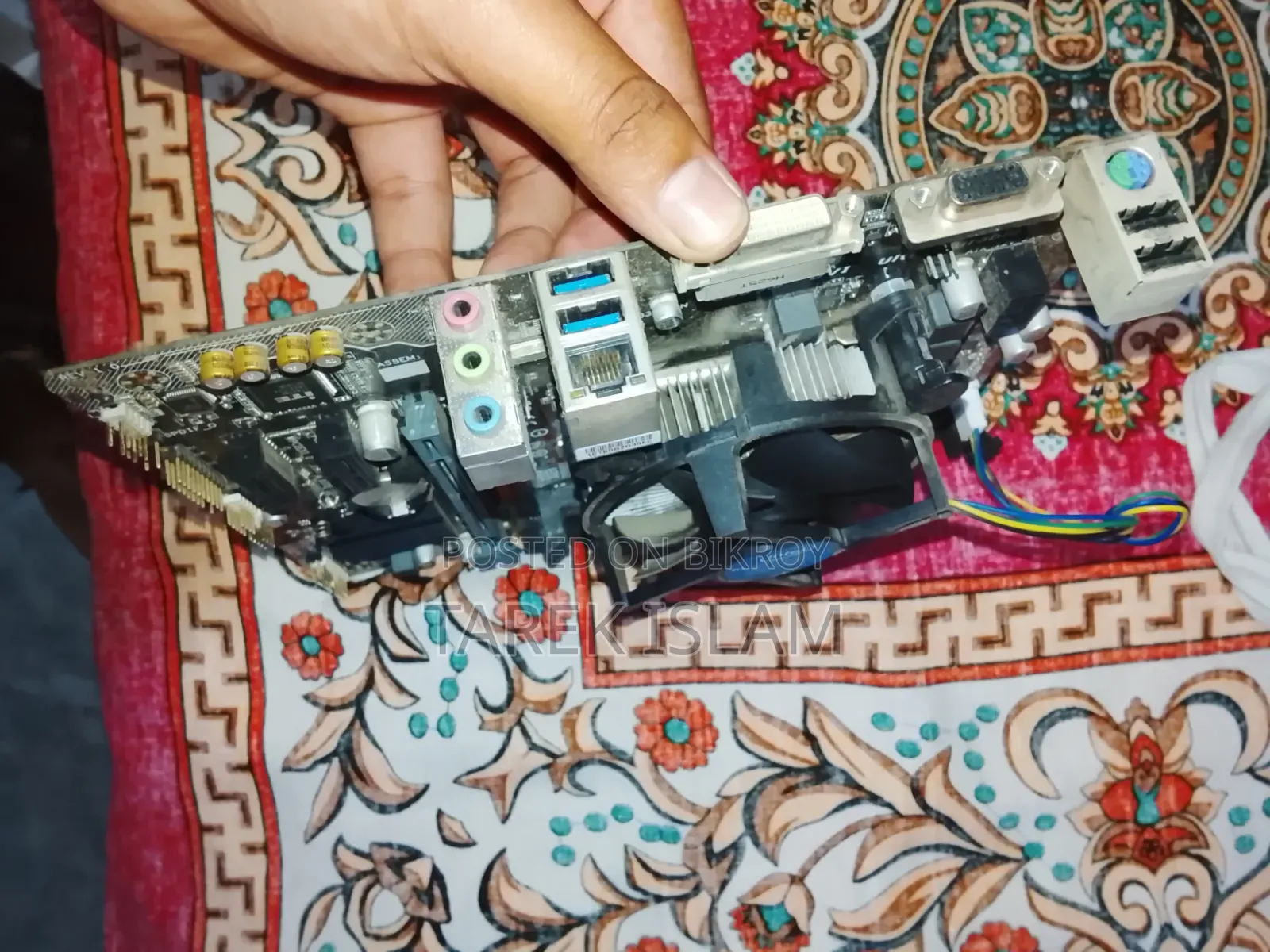 Motherboard + Processor + Cooling Fan