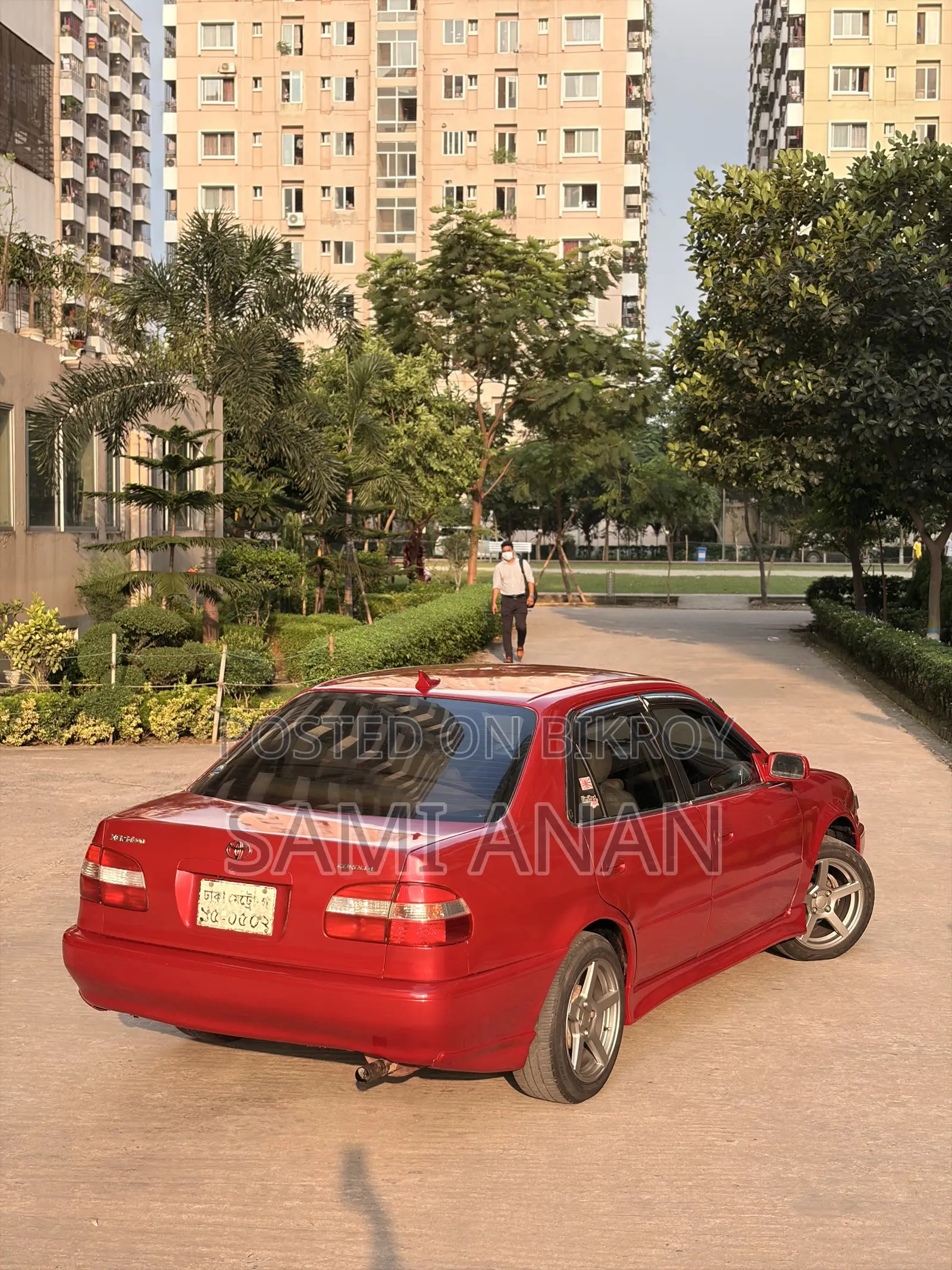 Toyota Corolla 1997 Red