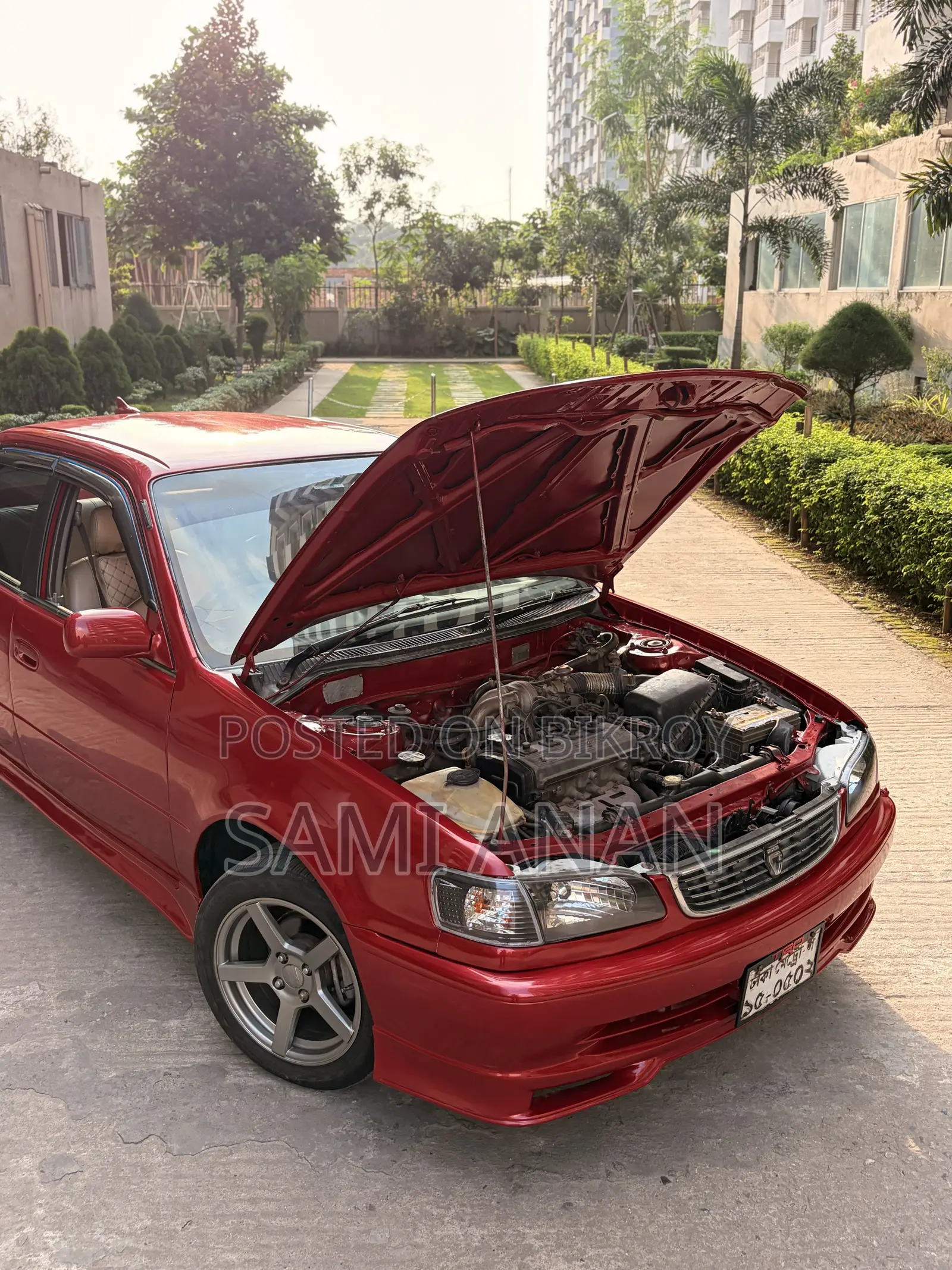 Toyota Corolla 1997 Red