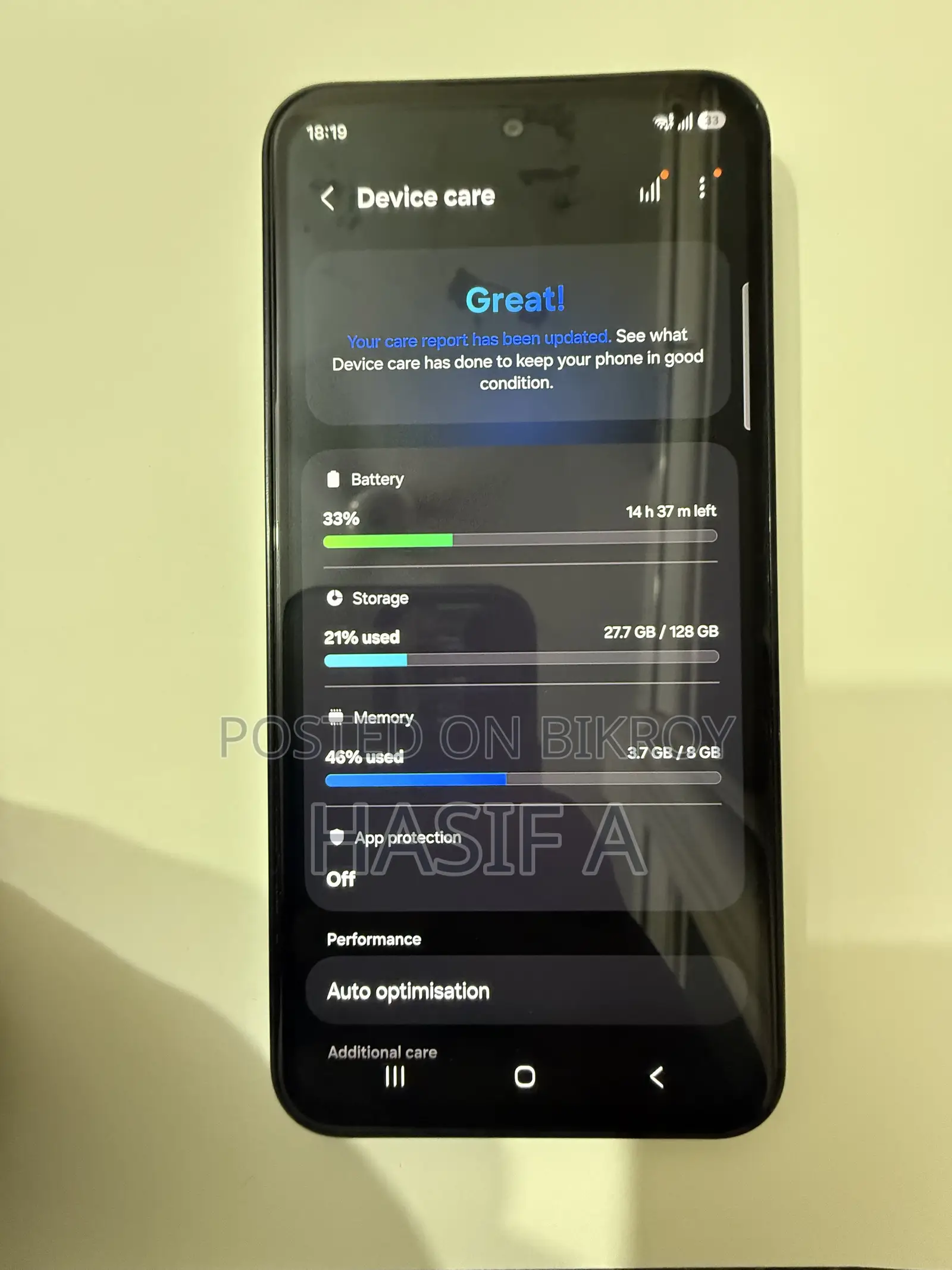 Samsung Galaxy M35 256 GB Blue
