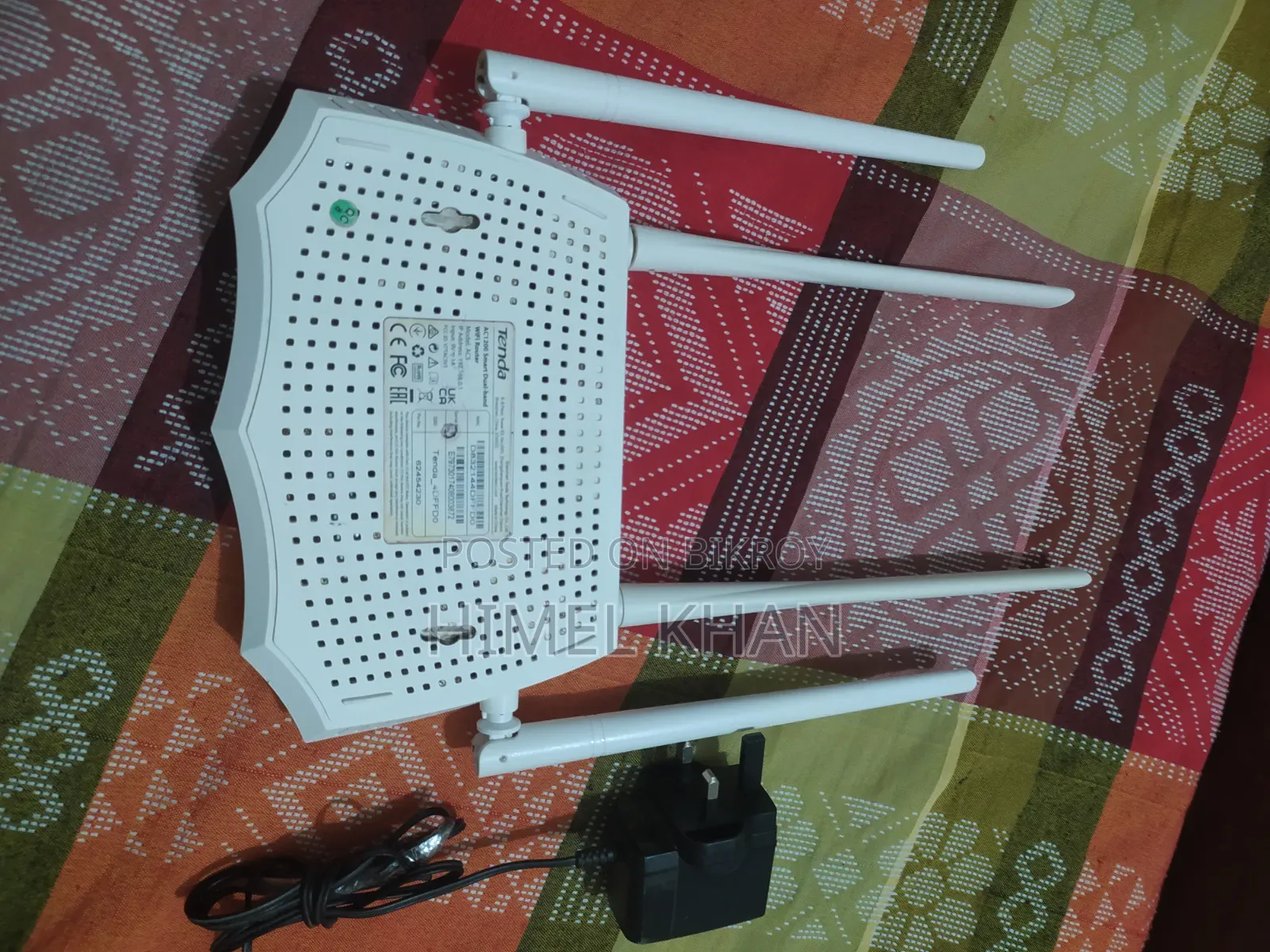 Tenda AC1200 Smart Dual Band Wifi Router Full Fresh Good Conditions