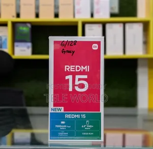 New Xiaomi Redmi 15 128 GB Gray