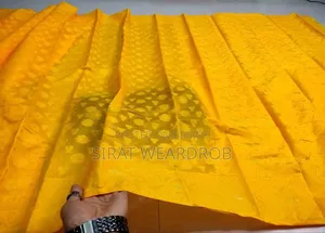 নাকফুল জামদানী শাড়ী