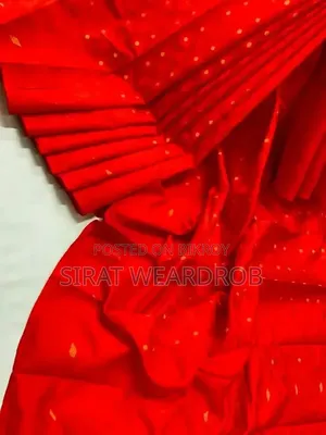 নাকফুল জামদানী শাড়ী