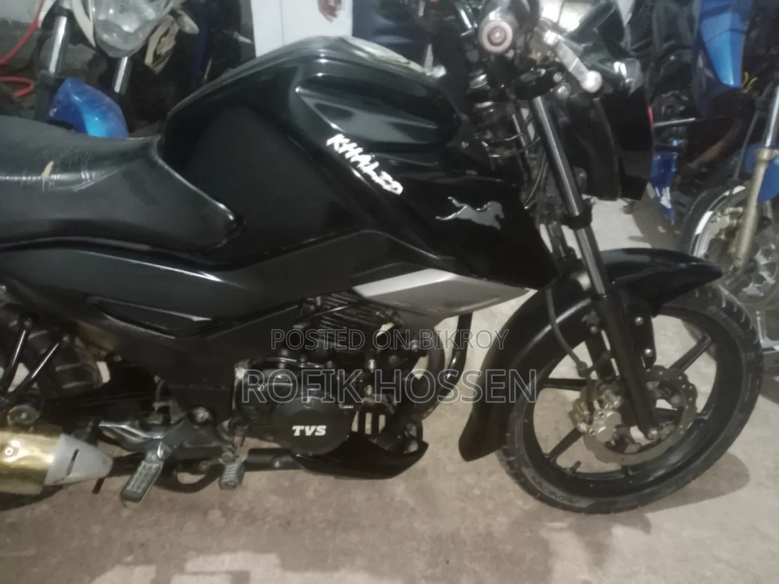 টিভিএস রাইডার ১২৫ ২০২২ কালো